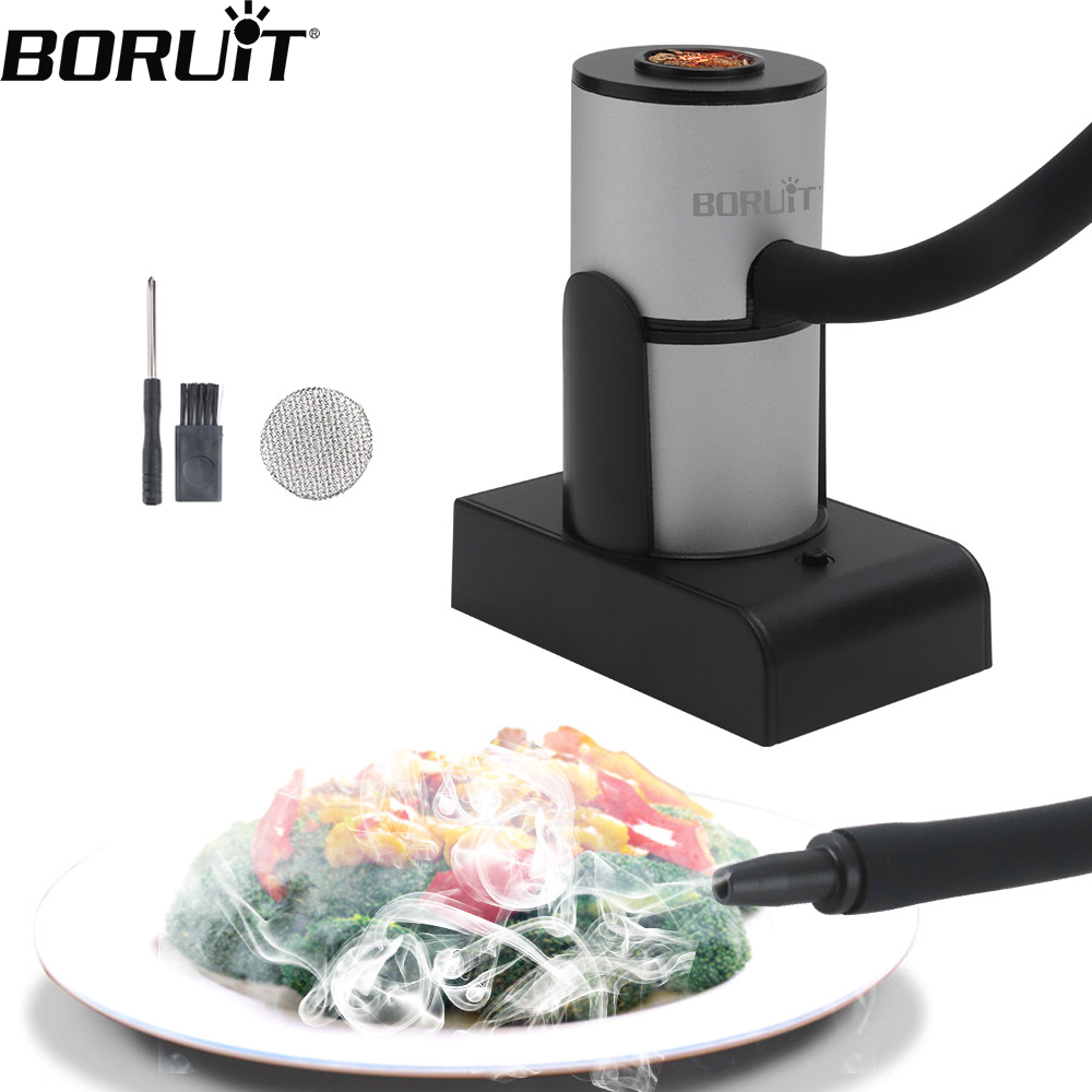 Smoking Gun Kit - BORUiT SK305 Rauchgenerator Tragbare molekulare Küchenmaschine