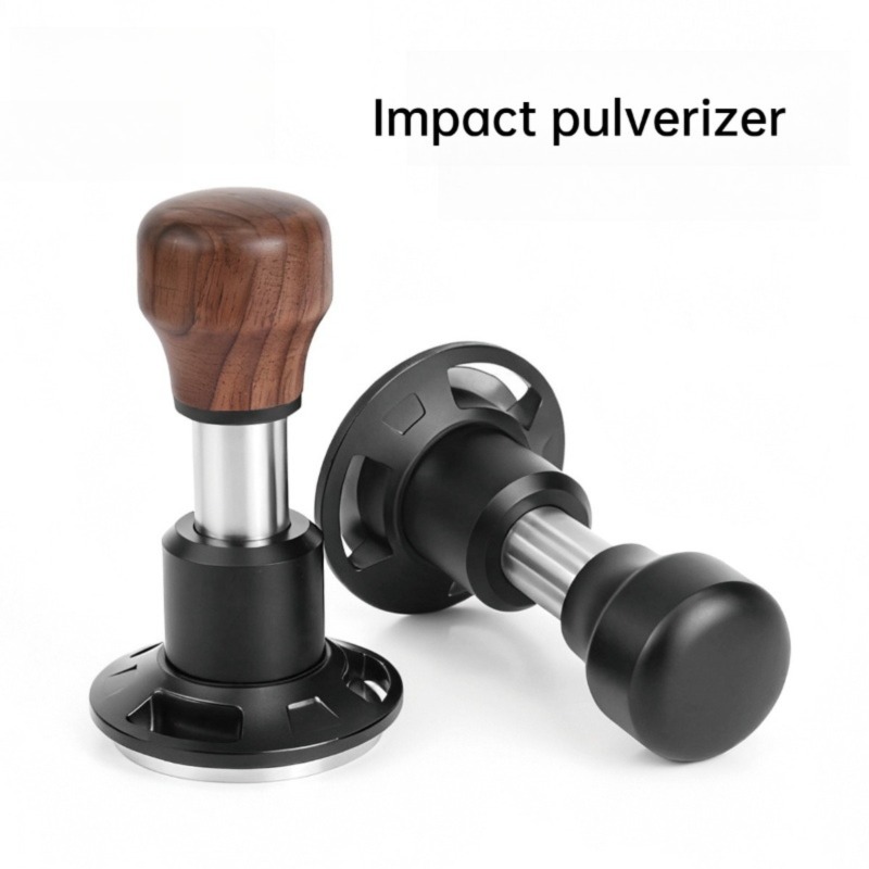 Home Bar Supplies - JUSTINLAU 51/53/58,5MM Konstantdruck-Kaffeestampfer mit Federmechanismus, Espresso-Tamper,