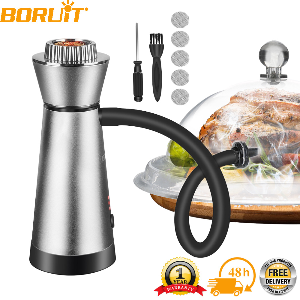 Smoking Gun Kit - BORUiT Rauchgenerator für Lebensmittel und Getränke,