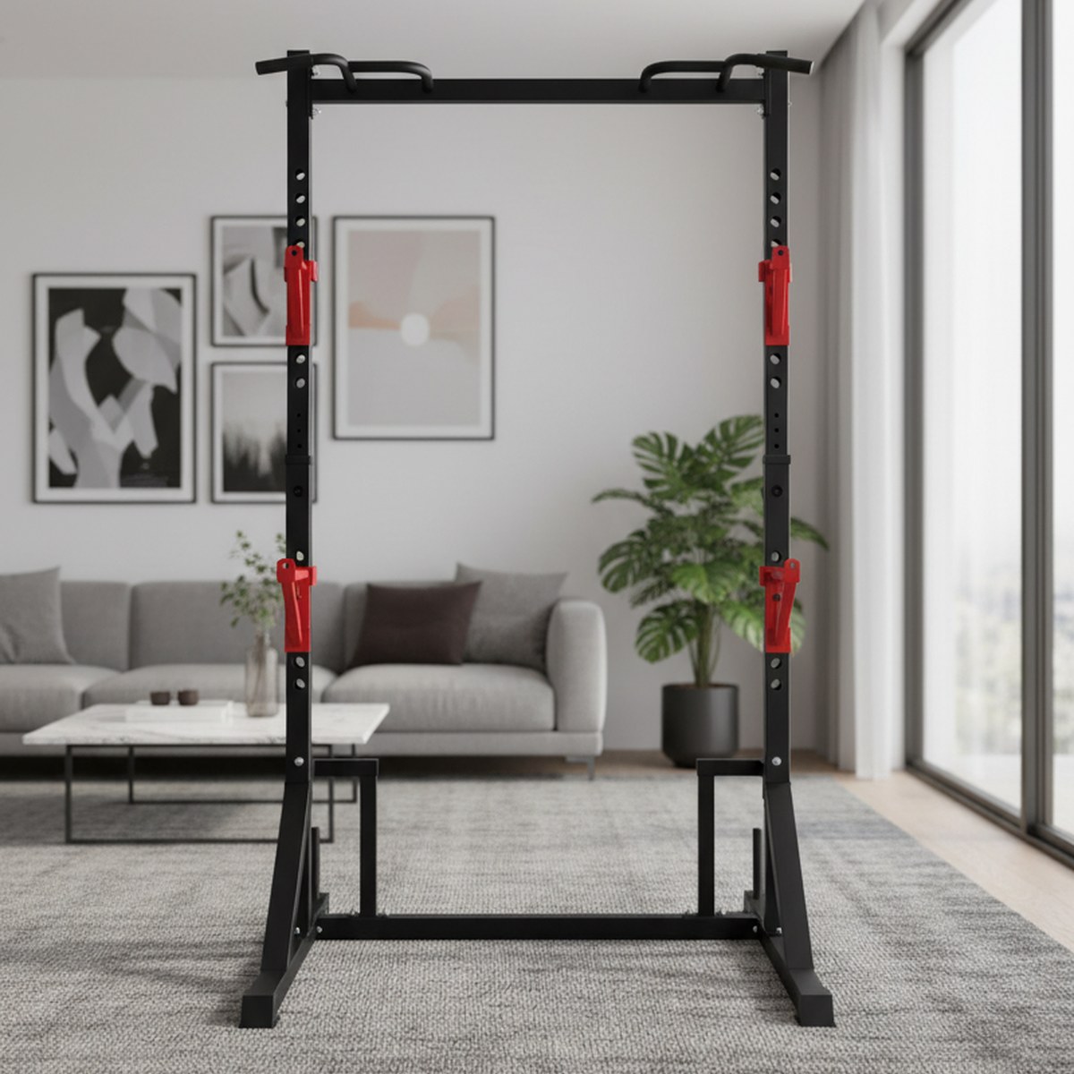Verstellbares Power Rack mit K – Home Bar And Gym Bewertung und Preis