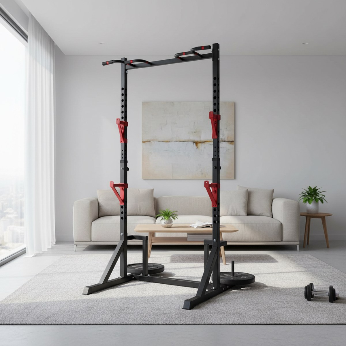 Verstellbares Power Rack mit K – Home Bar And Gym Bewertung und Preis