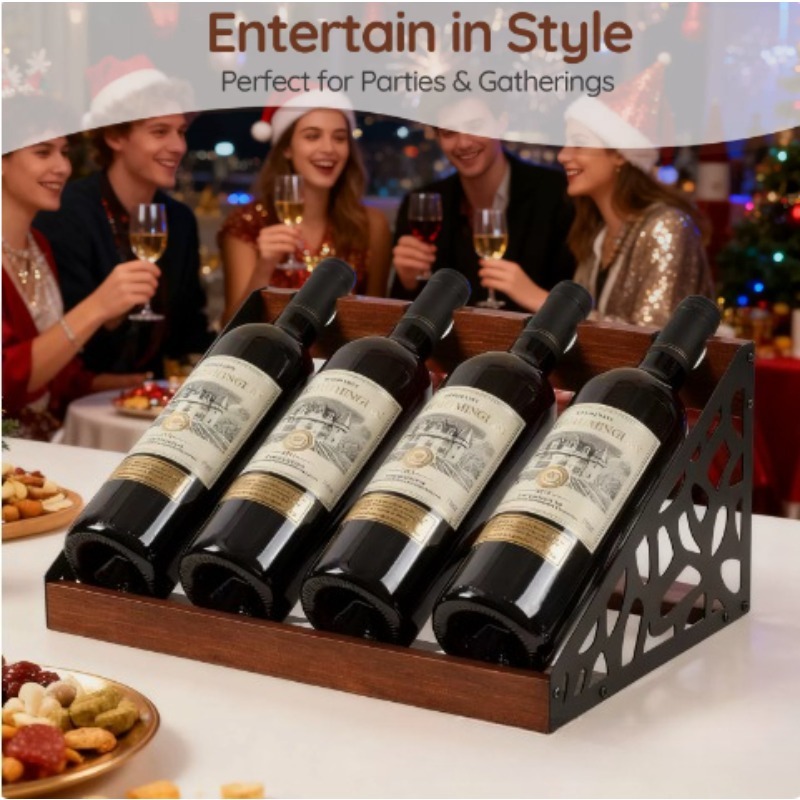 Hölzernes Weinregal für Zuhaus – Home Bar Shelves Bewertung und Preis