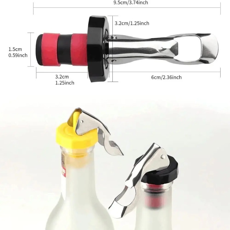 1/12PCS Vakuum Flasche Stopper – Wine Preservation Pump Bewertung und Preis