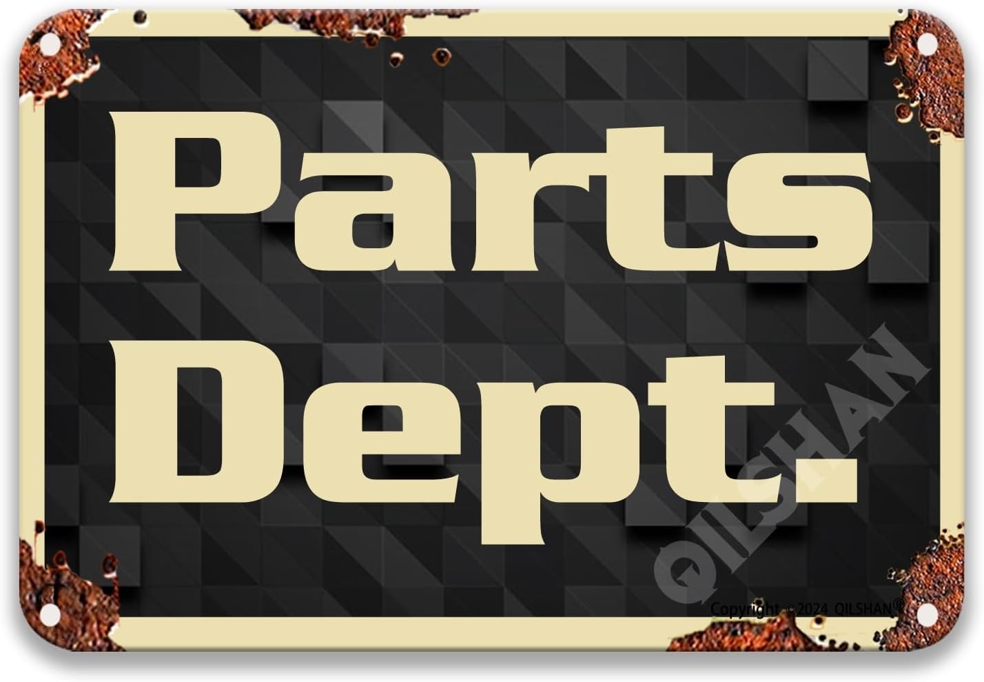 Parts Dept Signs Vintage Blech – Home Bar And Coffee Bewertung und Preis