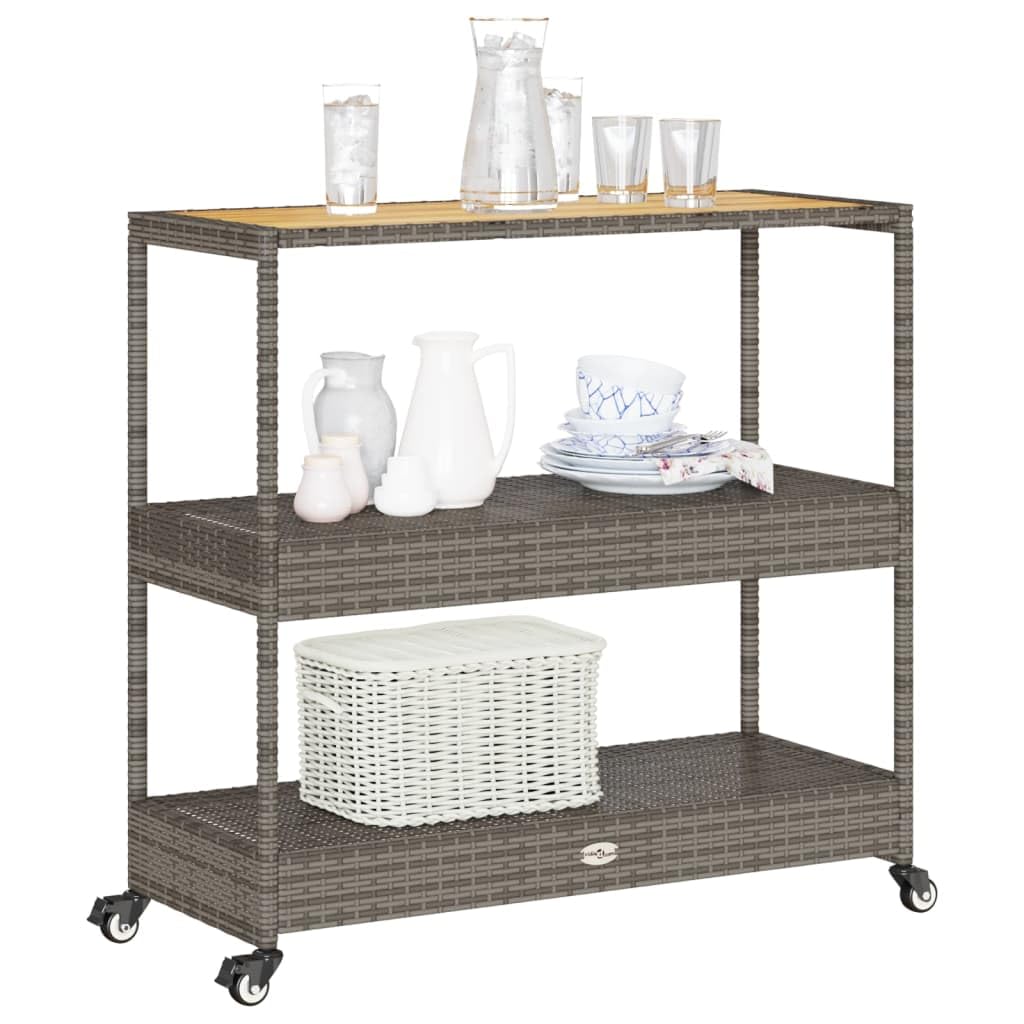 3-stufiger Outdoor-Barwagen, m – Home Bar Shelves Bewertung und Preis