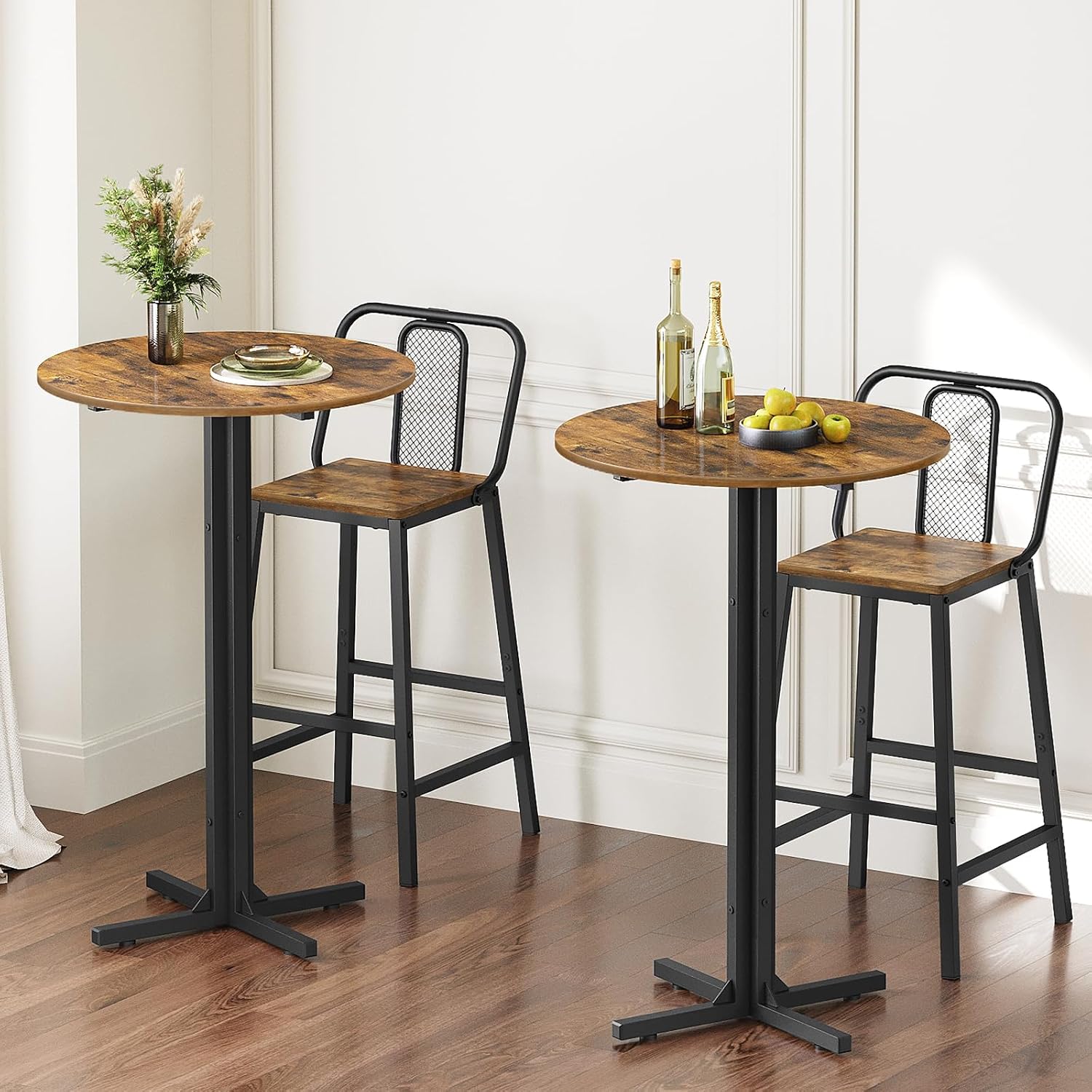 Runder Bartisch-Set mit 2 Tisc – Home Bar And Counter Bewertung und Preis