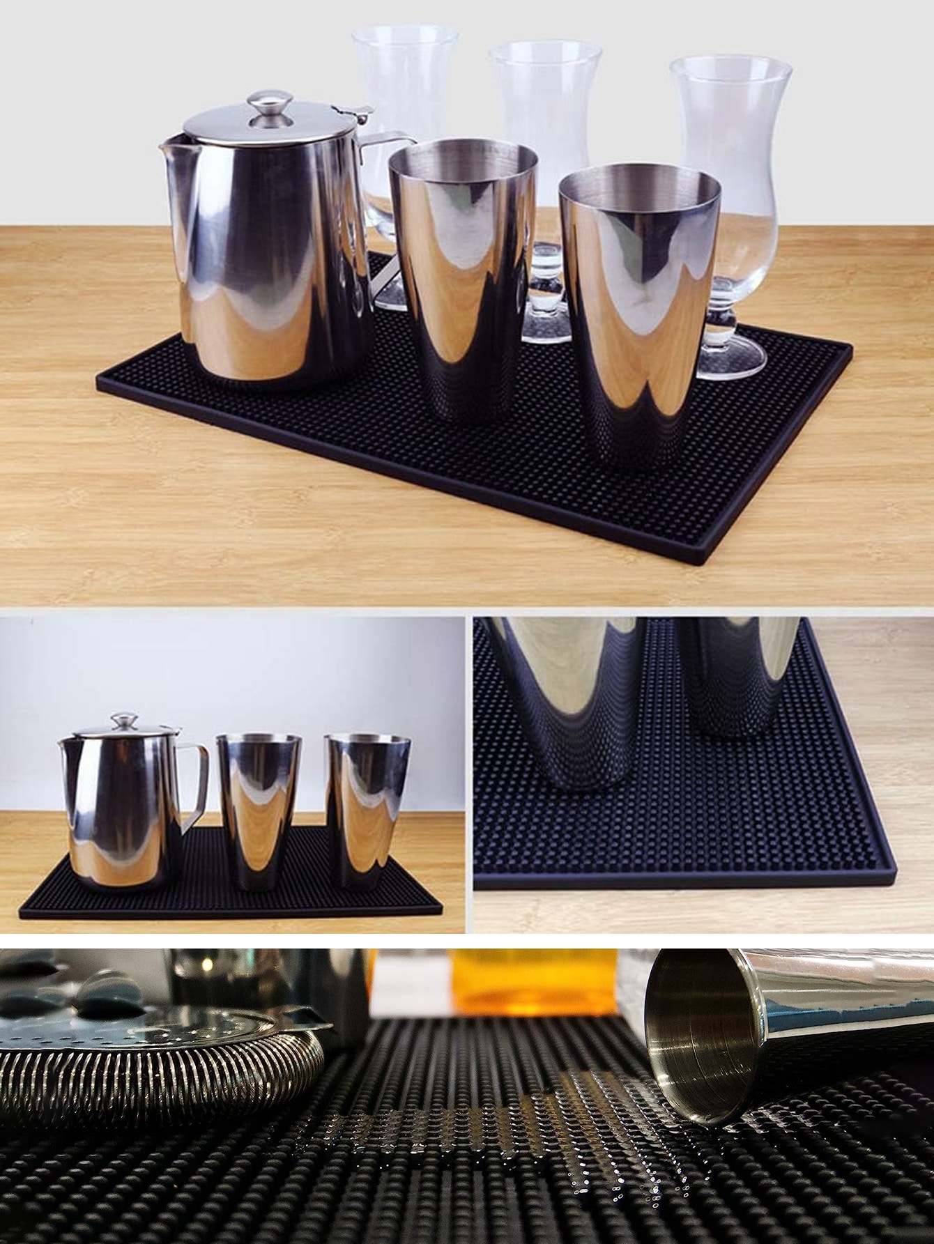 Leeseph Bar-Matte, Gummi-Gesch – Bar Mat Rubber Bewertung und Preis