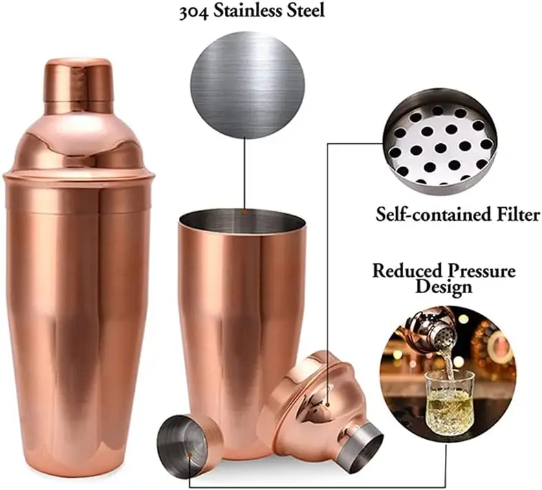 Barkeeper-Set 12-teiliges Bost – Boston Shaker Set Bewertung und Preis