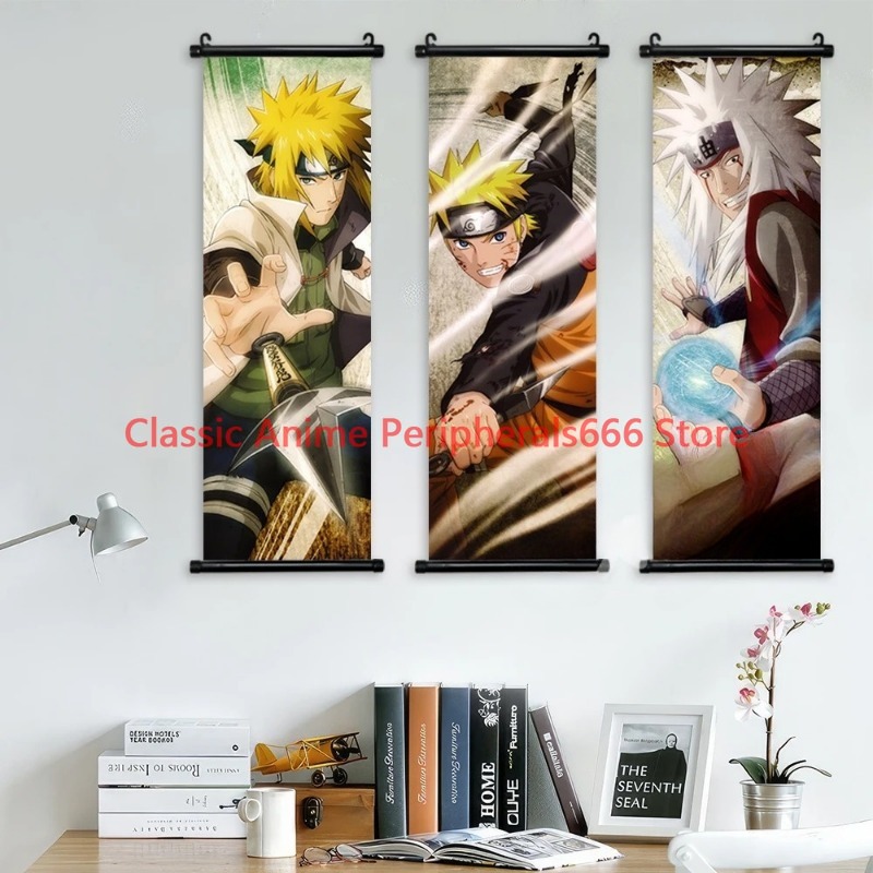 Naruto hängende Malerei Leinwa – Home Bar Shelf Bewertung und Preis