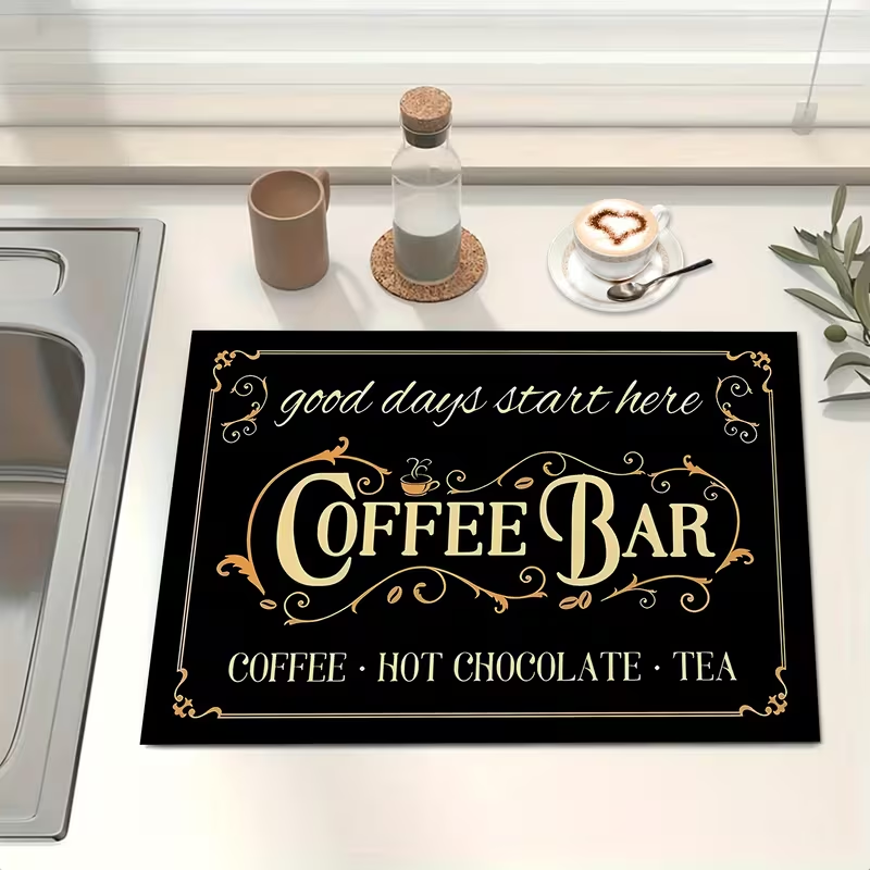 Kaffeemaschinenmatte, Mikrowel – Bar Mat Rubber Bewertung und Preis