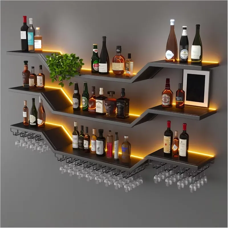 70,8 Zoll LED Wandmontiertes W – Home Bar Shelf Bewertung und Preis