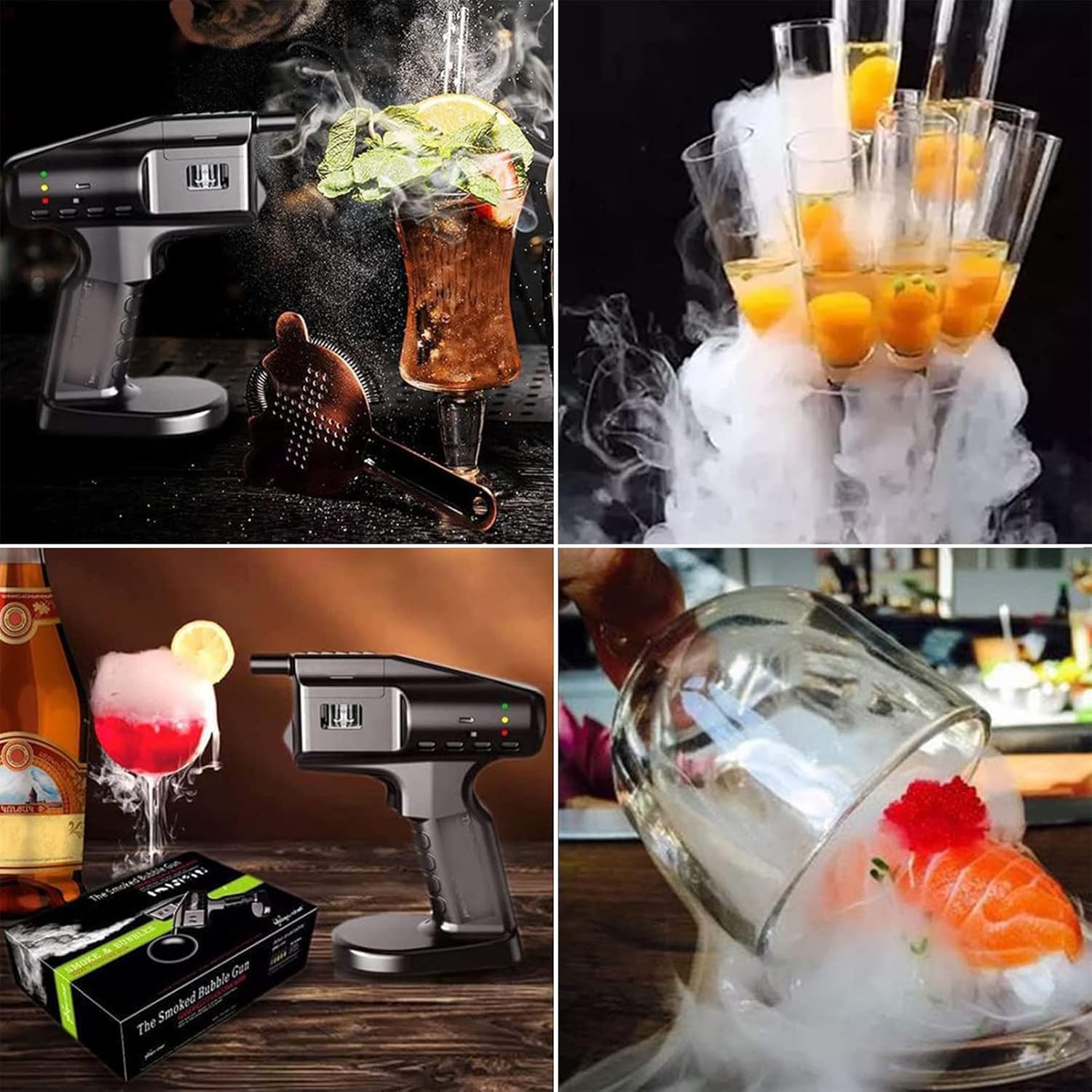Professionelle tragbare Cockta – Smoking Gun Kit Bewertung und Preis