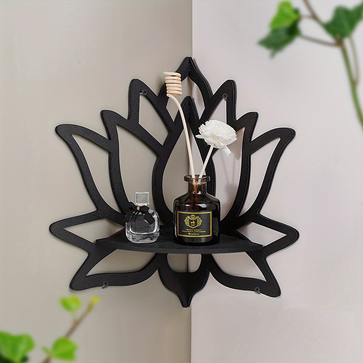 Lotus Eck-Schweberegal, Hohles – Home Bar Shelves Bewertung und Preis