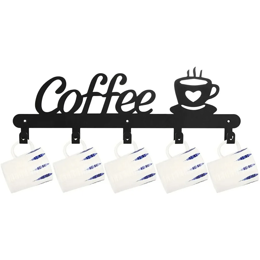 Kaffeetassenhalter aus Metall, – Home Bar Word Bewertung und Preis
