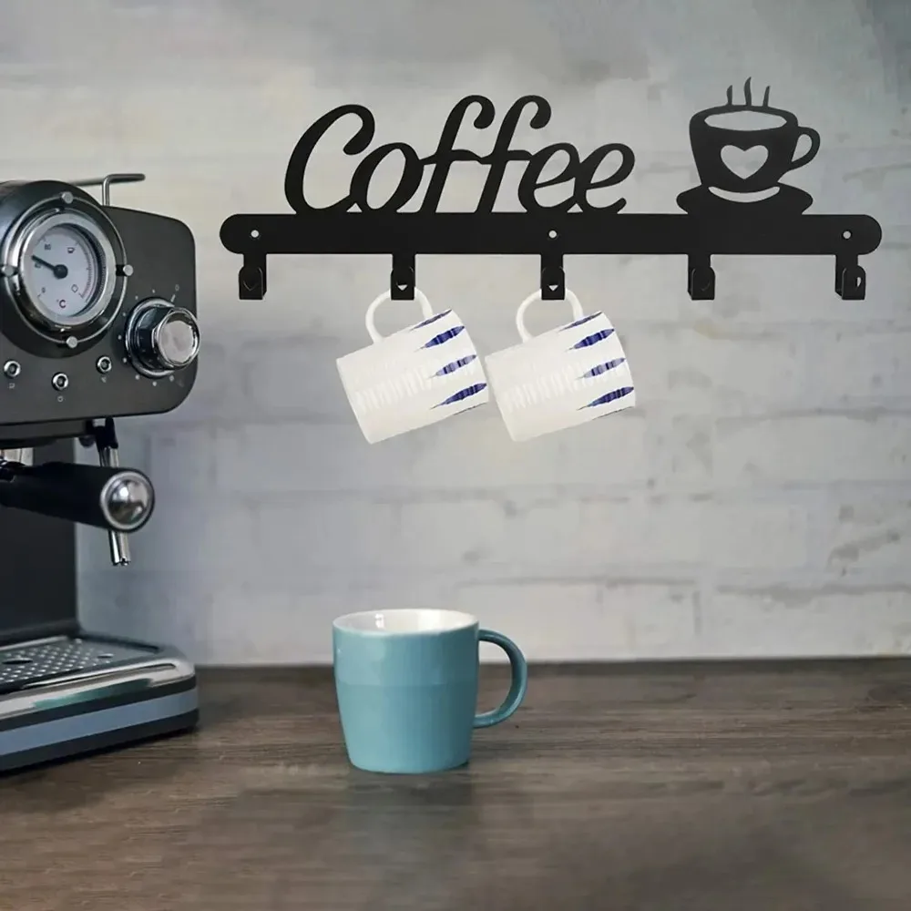 Kaffeetassenhalter aus Metall, – Home Bar Word Bewertung und Preis