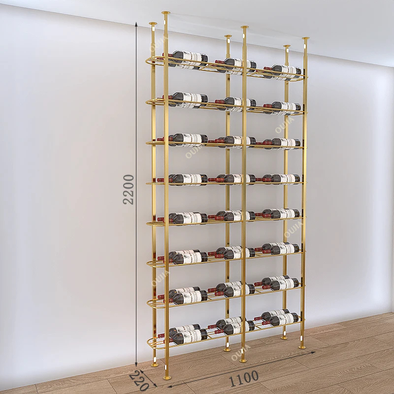Maßgefertigtes Metall-Weinrega – Home Bar Shelves Bewertung und Preis